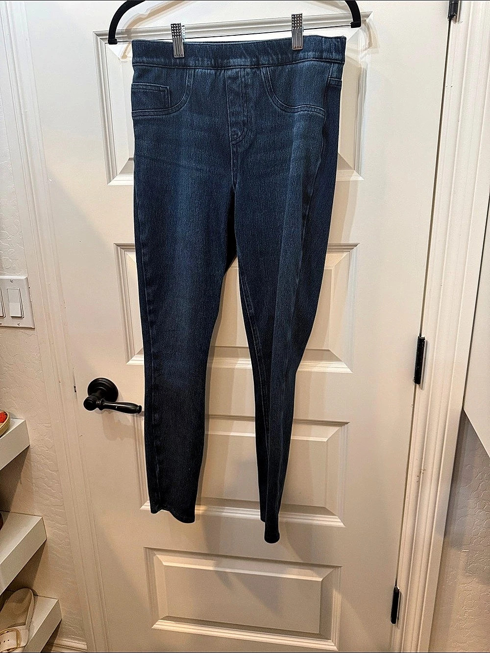 SPANX Jean-ish Ankle Leggings Blue